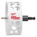 Product Image of 4-1/2" HOLE DOZER Bi-Metal Hole Saw with Arbor, 49-56-9689