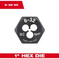 Product Image of 6-32 NC 1" Hex Threading Die, 49-57-5315