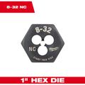 Product Image of 8-32 NC 1" Hex Threading Die, 49-57-5321