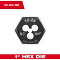 Product Image of 12-24 NC 1" Hex Threading Die, 49-57-5330