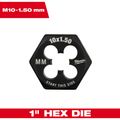 Product Image of M10-1.50 mm 1" Hex Threading Die, 49-57-5352