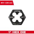 Product Image of M11-1.50 mm 1" Hex Threading Die, 49-57-5356
