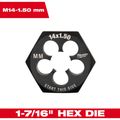 Product Image of M14-1.50 mm 1-7/16" Hex Threading Die, 49-57-5366