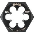 Product Image of 3/4" -10 NC 1-7/16" Hex Threading Die, 49-57-5376