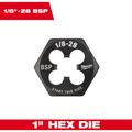 Product Image of 1/8" -28 BSP 1" Hex Threading Die, 49-57-5390