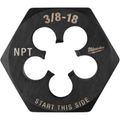 Product Image of 3/8"-18 NPT 2-1/6" Hex Threading Die, 49-57-5392