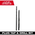 Product Image of 4-40 NC Straight Flute Plug Tap & #43 Drill Bit, 49-57-5508