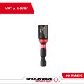 Product Image of SHOCKWAVE 1/4" x 1-7/8" Magnetic Nut Driver (10 Pack), 49-66-0502