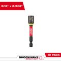Product Image of SHOCKWAVE 5/16" x 2-9/16" Magnetic Nut Driver (10 Pack), 49-66-0533