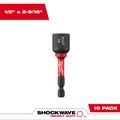 Product Image of SHOCKWAVE 1/2" x 2-9/16" Magnetic Nut Driver (10 Pack), 49-66-0537