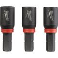 Product Image of SHOCKWAVE Impact Duty 1/4" x 1" Insert Magnetic Nut Driver (Pack of 3), 49-66-4512