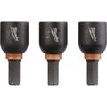 Product Image of SHOCKWAVE Impact Duty 7/16" x 1" Insert Magnetic Nut Driver (Pack of 3), 49-66-4516