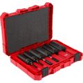 Product Image of 10 Piece SHOCKWAVE Impact Duty Lineman's 2-in-1 12PT Socket Set, 49-66-5125