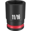 Product Image of SHOCKWAVE Impact Duty 3/8" Drive 11/16" Standard 6 Point Socket, 49-66-6109