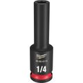 Product Image of SHOCKWAVE Impact Duty 3/8" Drive 1/4" Deep 6 Point Socket, 49-66-6115