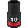 Product Image of SHOCKWAVE Impact Duty 3/8" Drive 10MM Standard 6 Point Socket, 49-66-6134