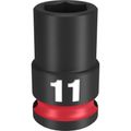 Product Image of SHOCKWAVE Impact Duty 3/8" Drive 11MM Standard 6 Point Socket, 49-66-6135