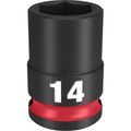Product Image of SHOCKWAVE Impact Duty 3/8" Drive 14MM Standard 6 Point Socket, 49-66-6138