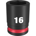 Product Image of SHOCKWAVE Impact Duty 3/8" Drive 16MM Standard 6 Point Socket, 49-66-6140