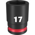 Product Image of SHOCKWAVE Impact Duty 3/8" Drive 17MM Standard 6 Point Socket, 49-66-6141
