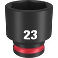 Product Image of SHOCKWAVE Impact Duty 3/8" Drive 23MM Standard 6 Point Socket, 49-66-6146