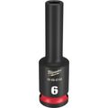 Product Image of SHOCKWAVE Impact Duty 3/8" Drive 6MM Deep 6 Point Socket, 49-66-6148