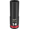 Product Image of SHOCKWAVE Impact Duty 3/8" Drive 14MM Deep 6 Point Socket, 49-66-6156
