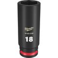Product Image of SHOCKWAVE Impact Duty 3/8" Drive 18MM Deep 6 Point Socket, 49-66-6160