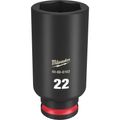 Product Image of SHOCKWAVE Impact Duty 3/8" Drive 22MM Deep 6 Point Socket, 49-66-6163