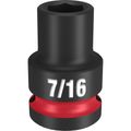 Product Image of SHOCKWAVE Impact Duty 1/2" Drive 7/16" Standard 6 Point Socket, 49-66-6201
