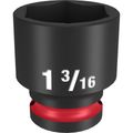 Product Image of SHOCKWAVE Impact Duty 1/2" Drive 1-3/16" Standard 6 Point Socket, 49-66-6213
