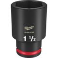 Product Image of SHOCKWAVE Impact Duty 1/2" Drive 1-1/2" Deep 6 Point Socket, 49-66-6238