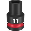 Product Image of SHOCKWAVE Impact Duty 1/2" Drive 11MM Standard 6 Point Socket, 49-66-6243