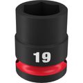Product Image of SHOCKWAVE Impact Duty 1/2" Drive 19MM Standard 6 Point Socket, 49-66-6251