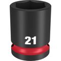Product Image of SHOCKWAVE Impact Duty 1/2" Drive 21MM Standard 6 Point Socket, 49-66-6253