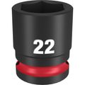 Product Image of SHOCKWAVE Impact Duty 1/2" Drive 22MM Standard 6 Point Socket, 49-66-6254