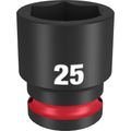 Product Image of SHOCKWAVE Impact Duty 1/2" Drive 25mm Standard 6 Point Socket, 49-66-6257