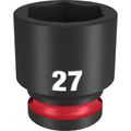 Product Image of SHOCKWAVE Impact Duty 1/2" Drive 27MM Standard 6 Point Socket, 49-66-6259