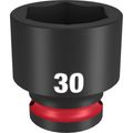 Product Image of SHOCKWAVE Impact Duty 1/2" Drive 30MM Standard 6 Point Socket, 49-66-6262