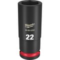 Product Image of SHOCKWAVE Impact Duty 1/2" Drive 22MM Deep 6 Point Socket, 49-66-6283