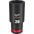 Product Image of SHOCKWAVE Impact Duty 1/2" Drive 26MM Deep 6 Point Socket, 49-66-6287