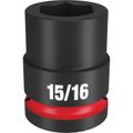 Product Image of SHOCKWAVE Impact Duty 3/4" Drive 15/16" Standard 6 Point Socket, 49-66-6306