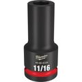 Product Image of SHOCKWAVE Impact Duty 3/4" Drive 11/16" Deep 6 Point Socket, 49-66-6334