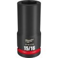 Product Image of SHOCKWAVE Impact Duty 3/4" Drive 15/16" Deep 6 Point Socket, 49-66-6338