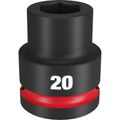 Product Image of SHOCKWAVE Impact Duty 3/4" Drive 20MM Standard 6 Point Socket, 49-66-6358