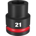 Product Image of SHOCKWAVE Impact Duty 3/4" Drive 21MM Standard 6 Point Socket, 49-66-6359