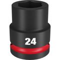 Product Image of SHOCKWAVE Impact Duty 3/4" Drive 24MM Standard 6 Point Socket, 49-66-6362