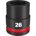 Product Image of SHOCKWAVE Impact Duty 3/4" Drive 26MM Standard 6 Point Socket, 49-66-6364