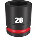 Product Image of SHOCKWAVE Impact Duty 3/4" Drive 28MM Standard 6 Point Socket, 49-66-6366