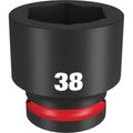 Product Image of SHOCKWAVE Impact Duty 3/4" Drive 38MM Standard 6 Point Socket, 49-66-6376